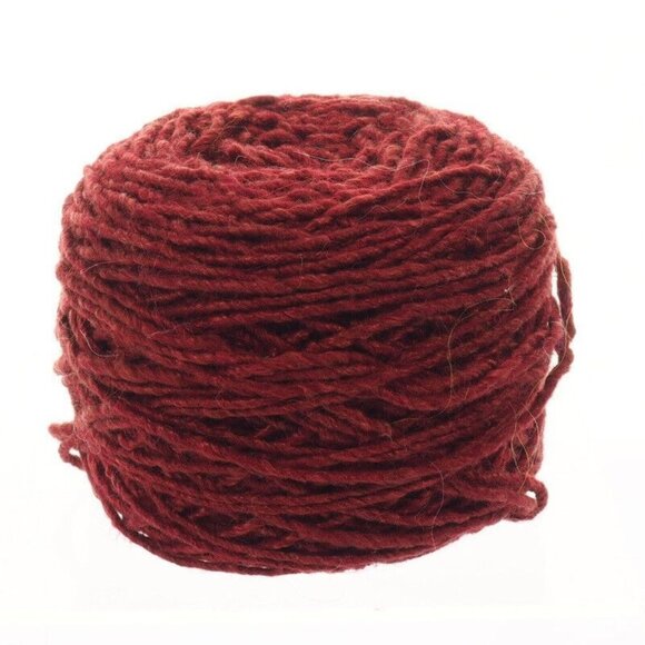 Yarn Chenille Blend Rust Brown 58 Grams Approx 50 Yrds - Picture 1 of 3